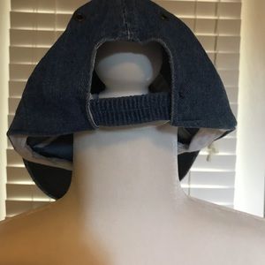 Disney Accessories - Winnie The Pooh Denim & Plaid Baseball Cap OSFA Disney Accessories - Winnie The Pooh Denim & Plaid Baseball Cap OSFA